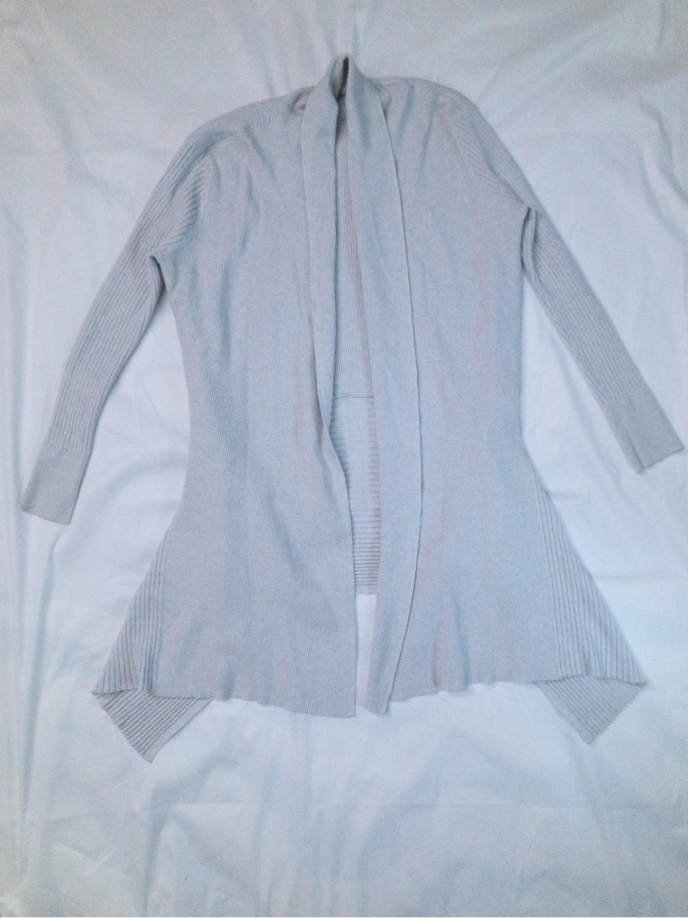 Calvin Klein Asymmetrical Shawl Collar Cardigan